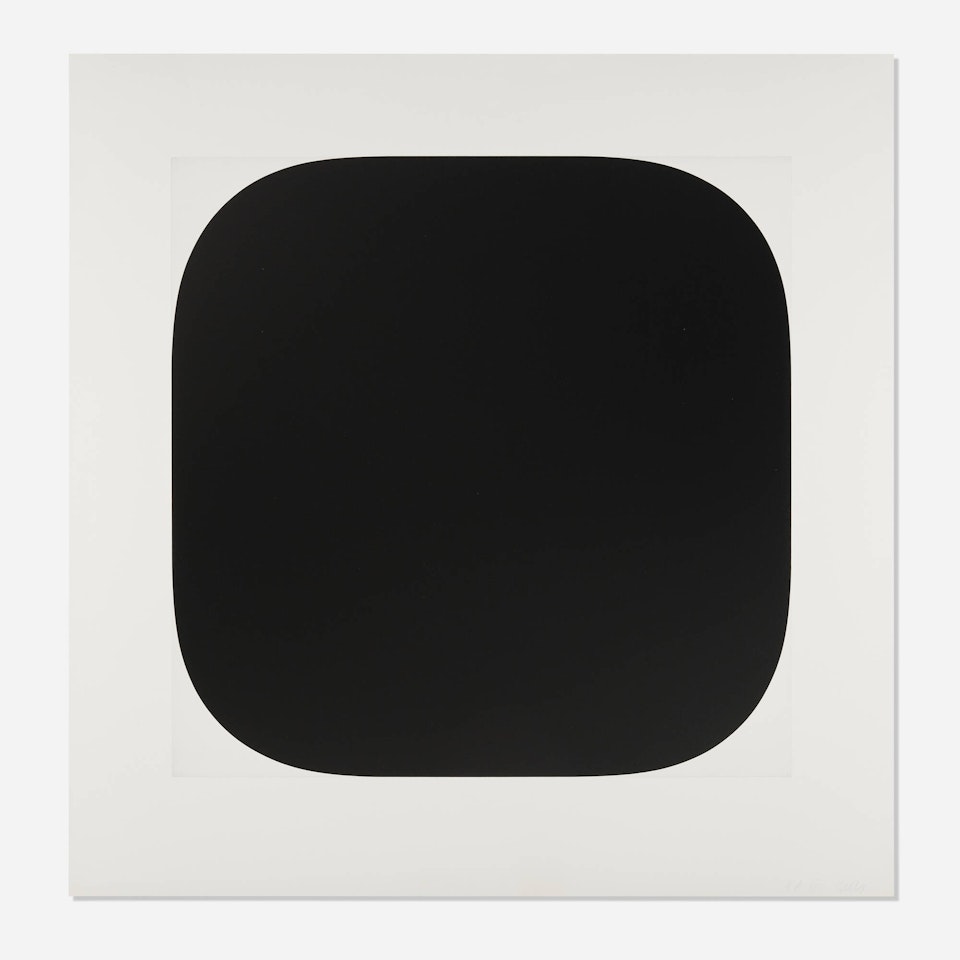 Black Variation 3 by Ellsworth Kelly