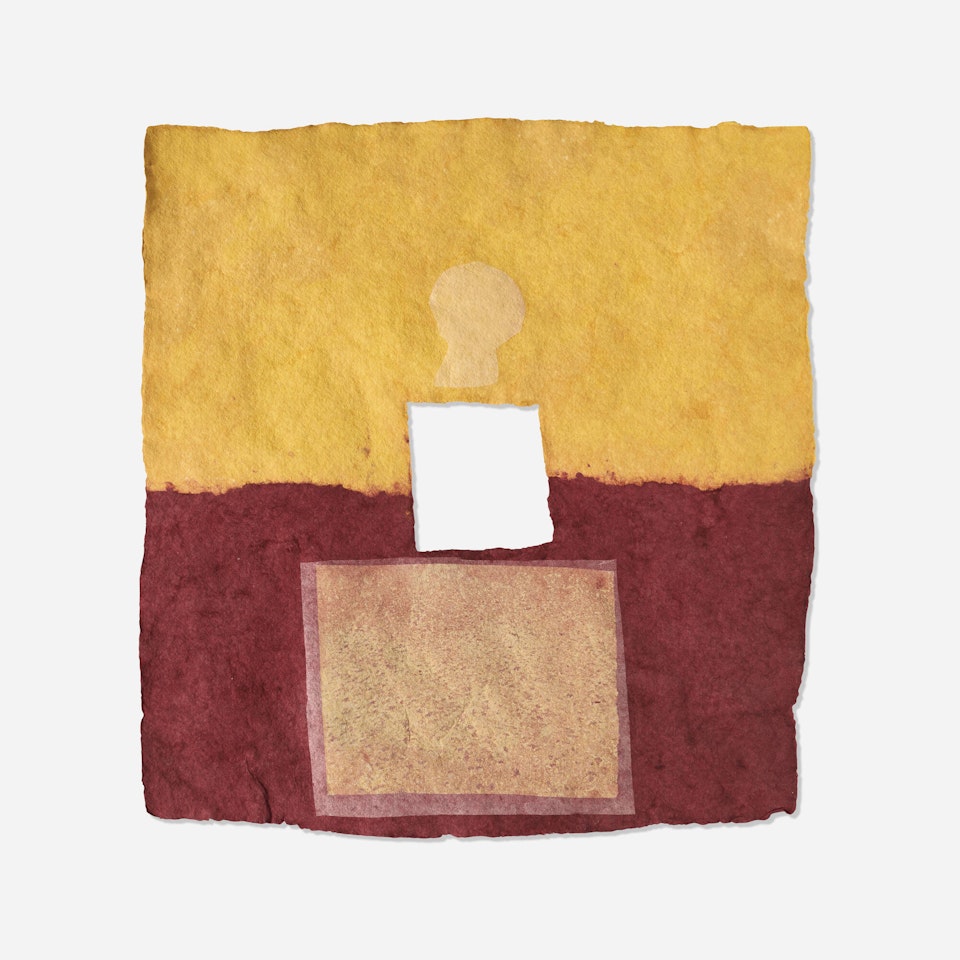 Bit (from the Pages and Fuses series) by Robert Rauschenberg