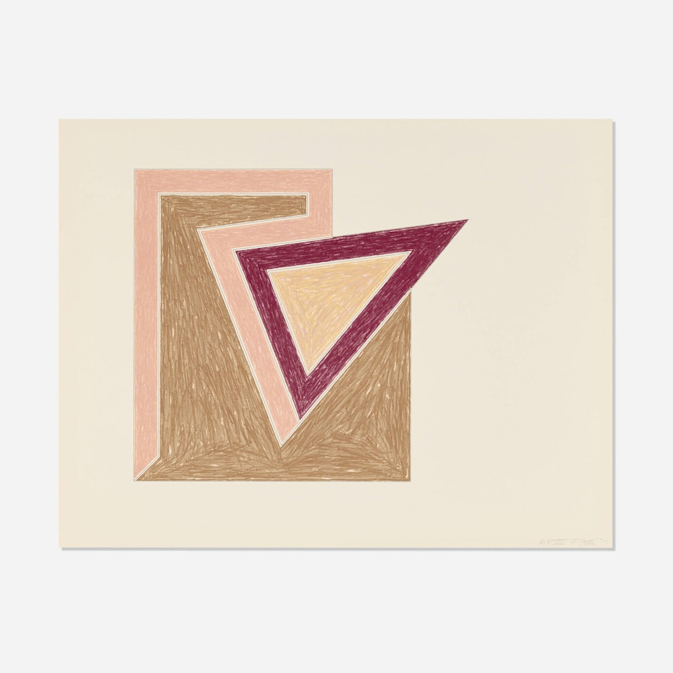 Tuftonboro (from the Eccentric Polygons series) by Frank Stella