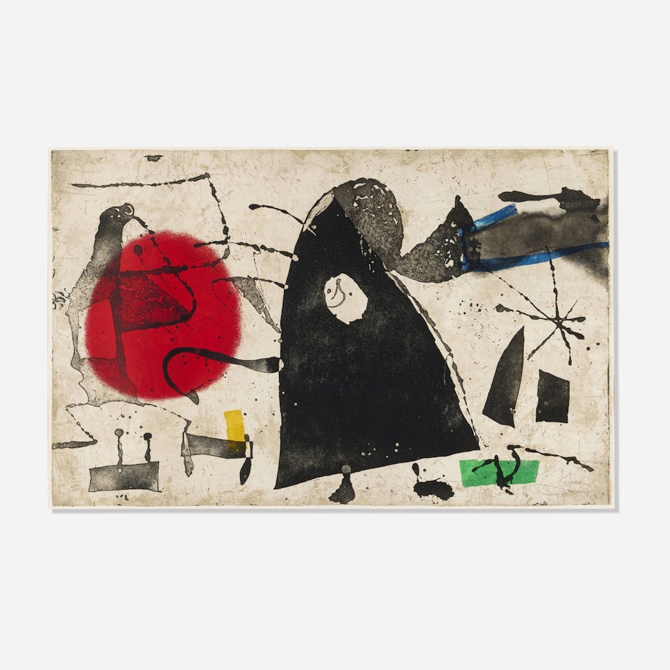 Els Gossos II by Joan Miró