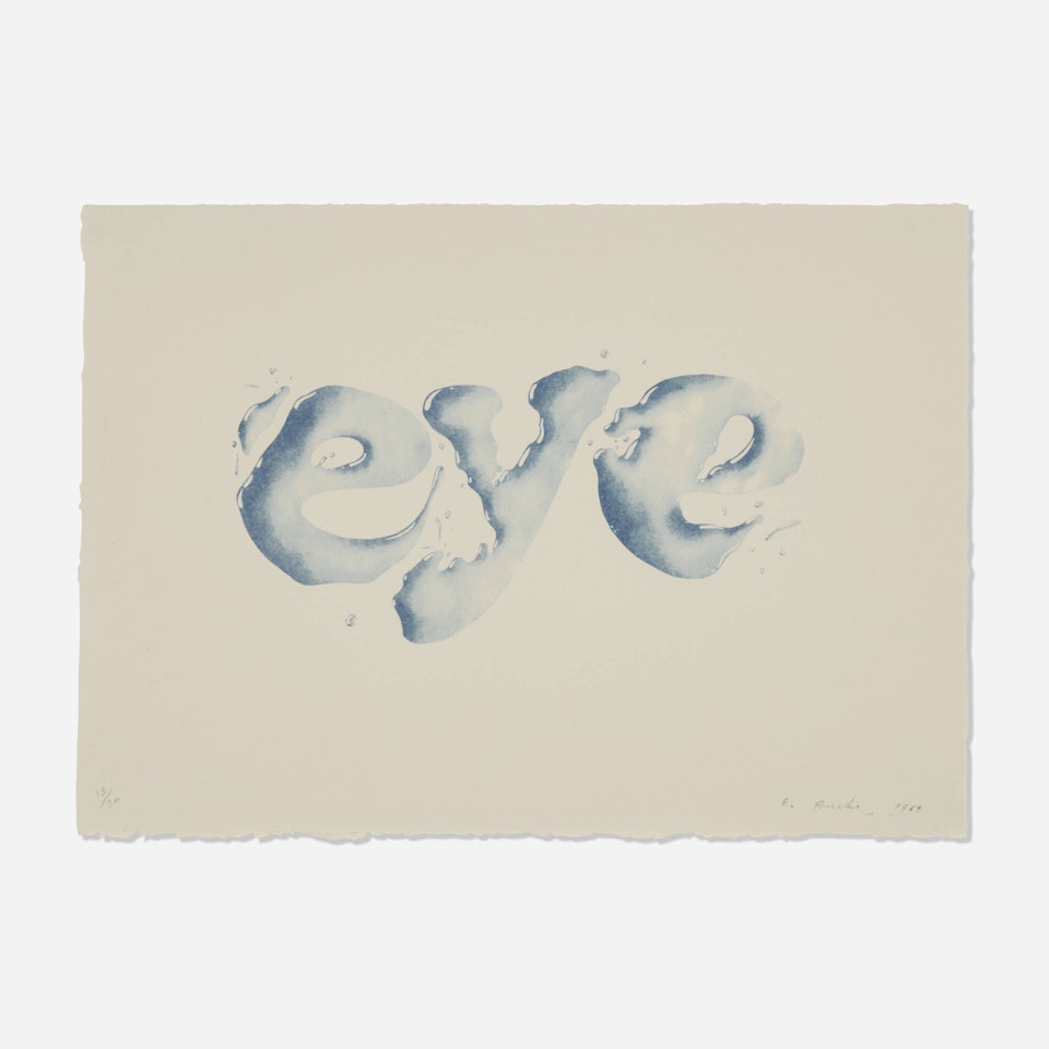Eye by Ed Ruscha