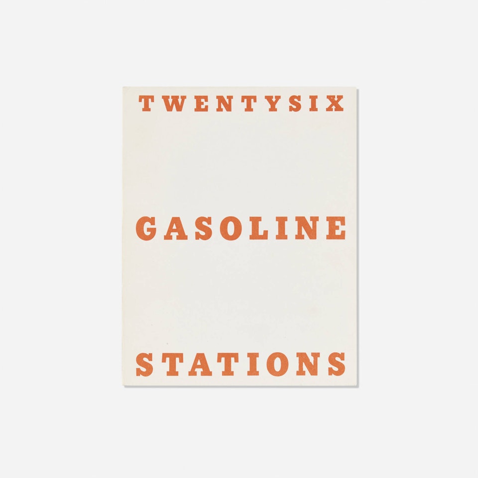Twenty-Six Gasoline Stations by Ed Ruscha