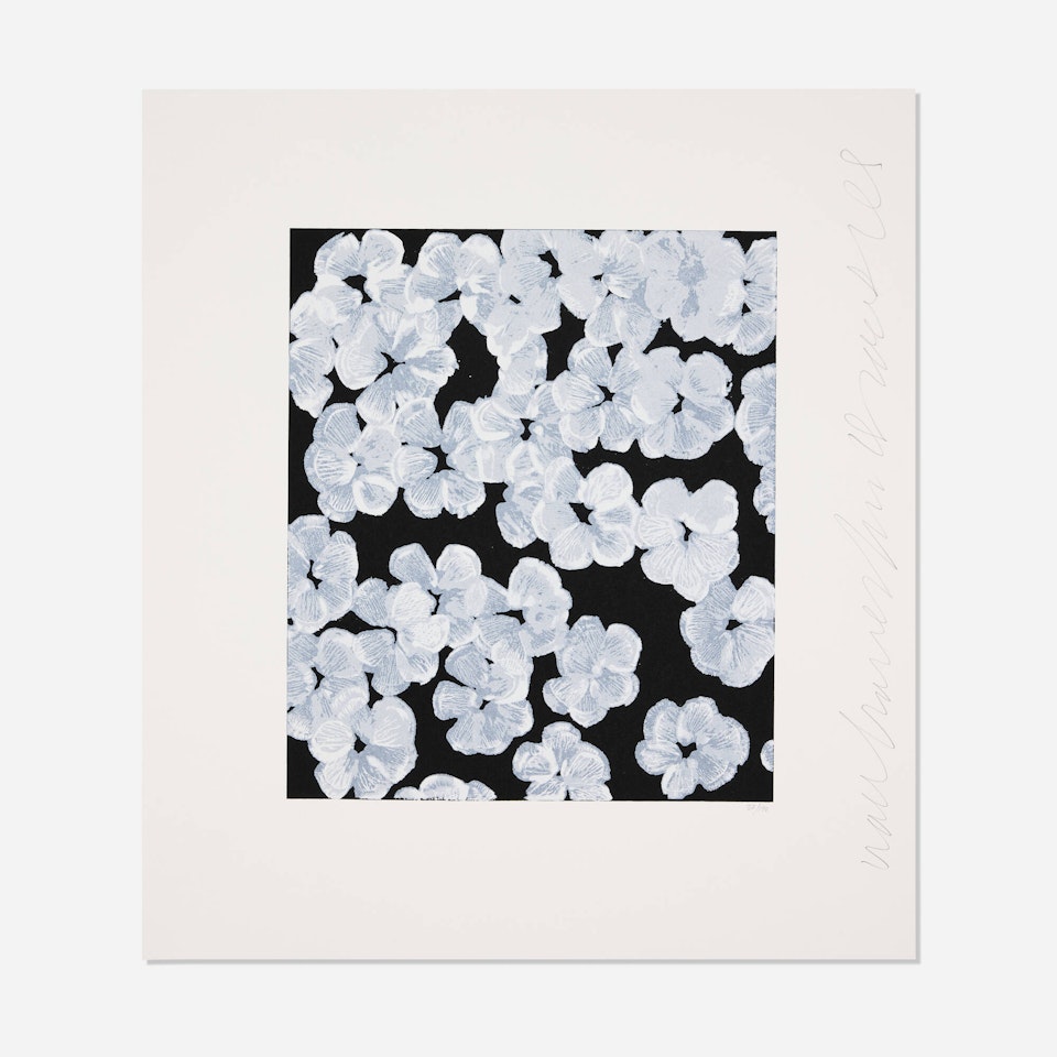 Wallflower 8 (from the Wallflowers portfolio) by Donald Sultan