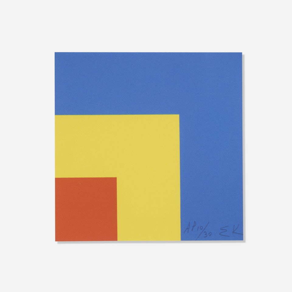 Red/Yellow/Blue by Ellsworth Kelly