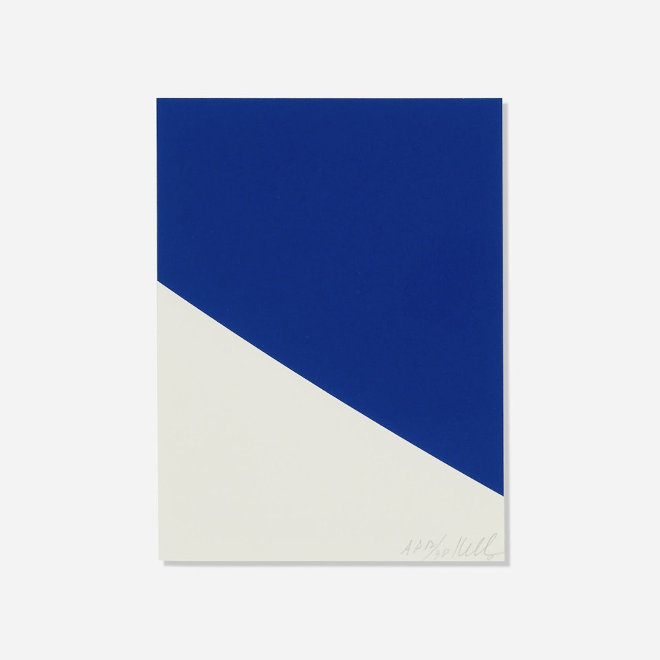 Blue Curve by Ellsworth Kelly