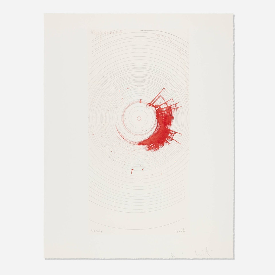 Oh my God...and for those really stubborn stains (from the In a Spin, The Action of the World on Things, Volume I portfolio) by Damien Hirst