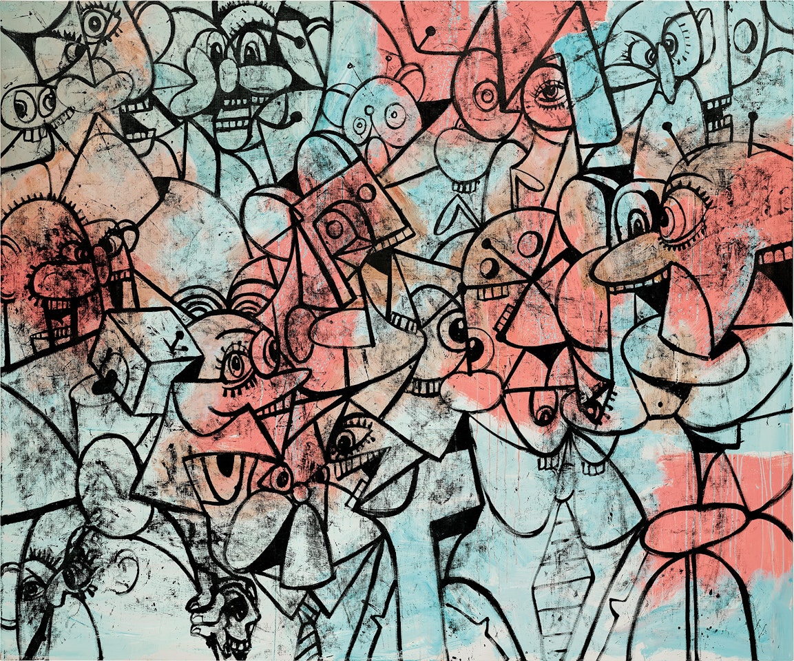 Social Media by George Condo
