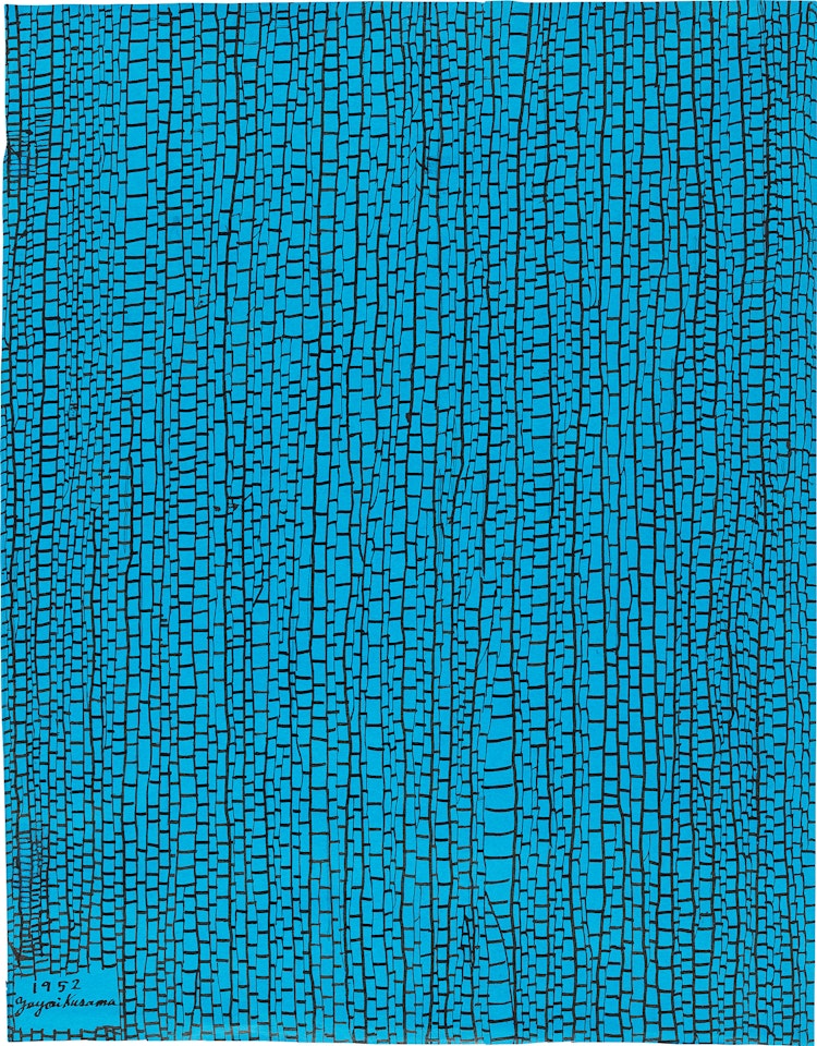 The Sea by Yayoi Kusama