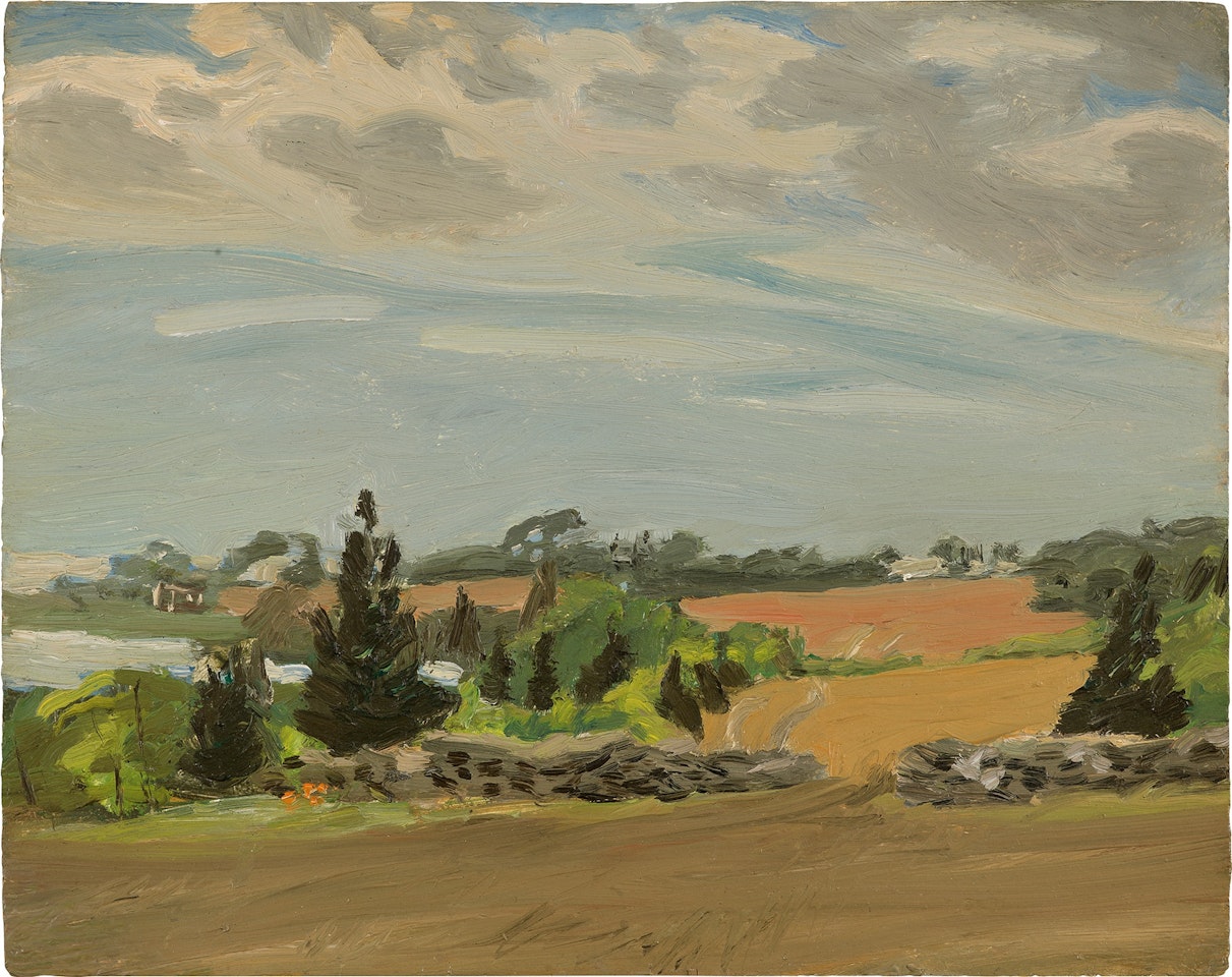 Connecticut Landscape by Fairfield Porter