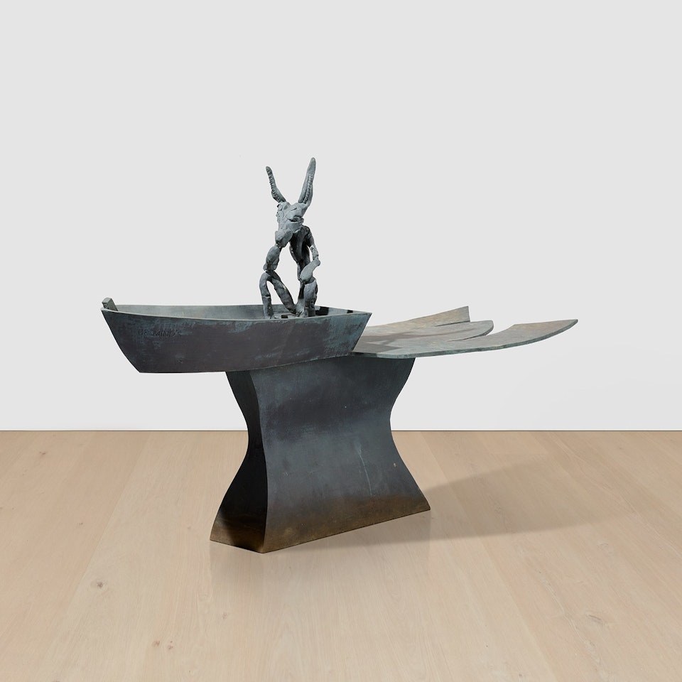 Sculler by Barry Flanagan