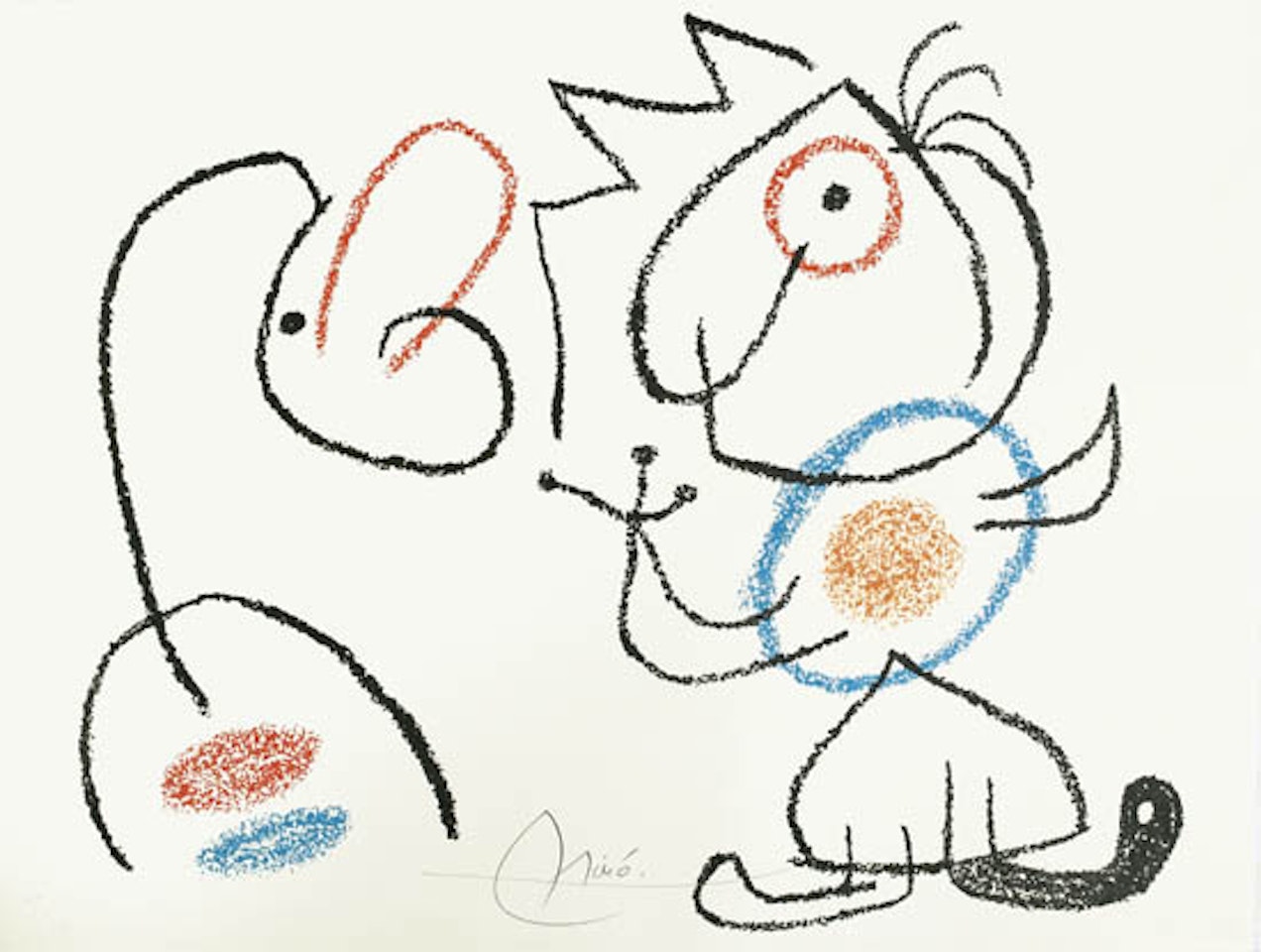 Ubu aux Baléares by Joan Miró