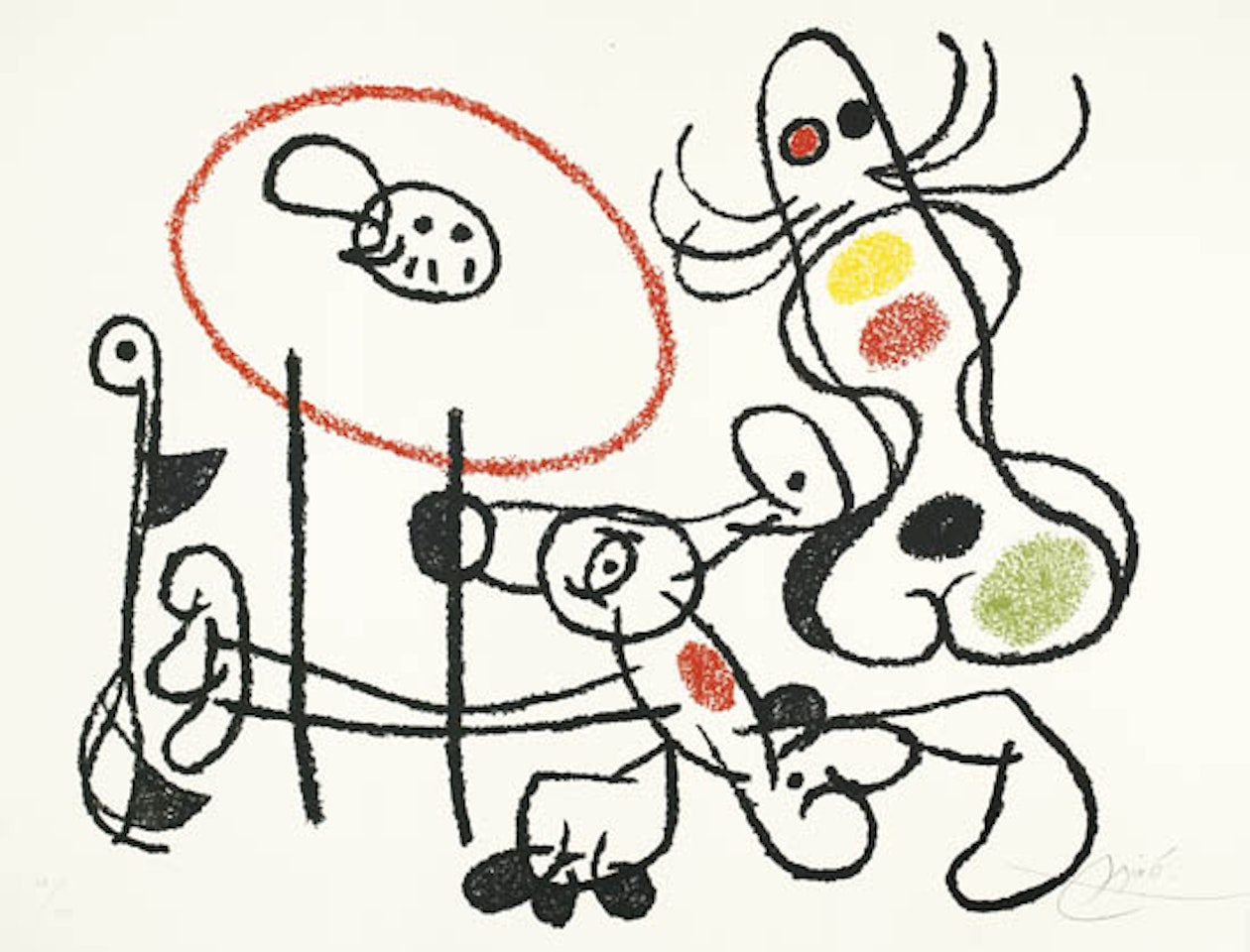 Ubu aux Baléares by Joan Miró