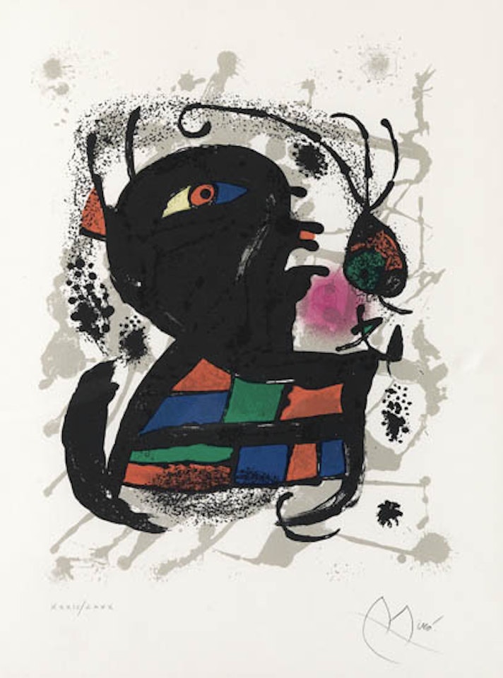 Lithographs III by Joan Miró