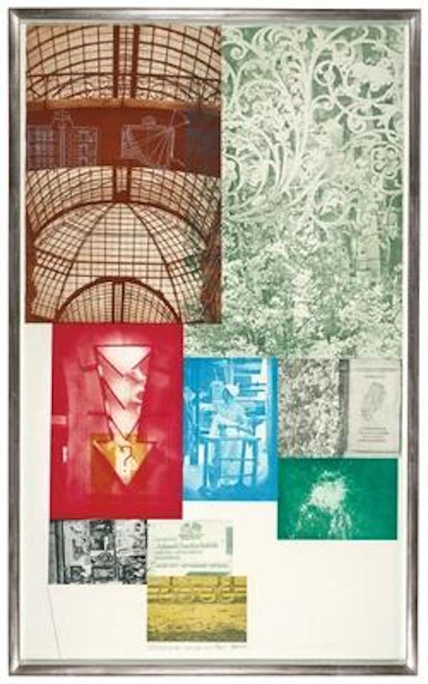 “Soviet/American Array II” by Robert Rauschenberg
