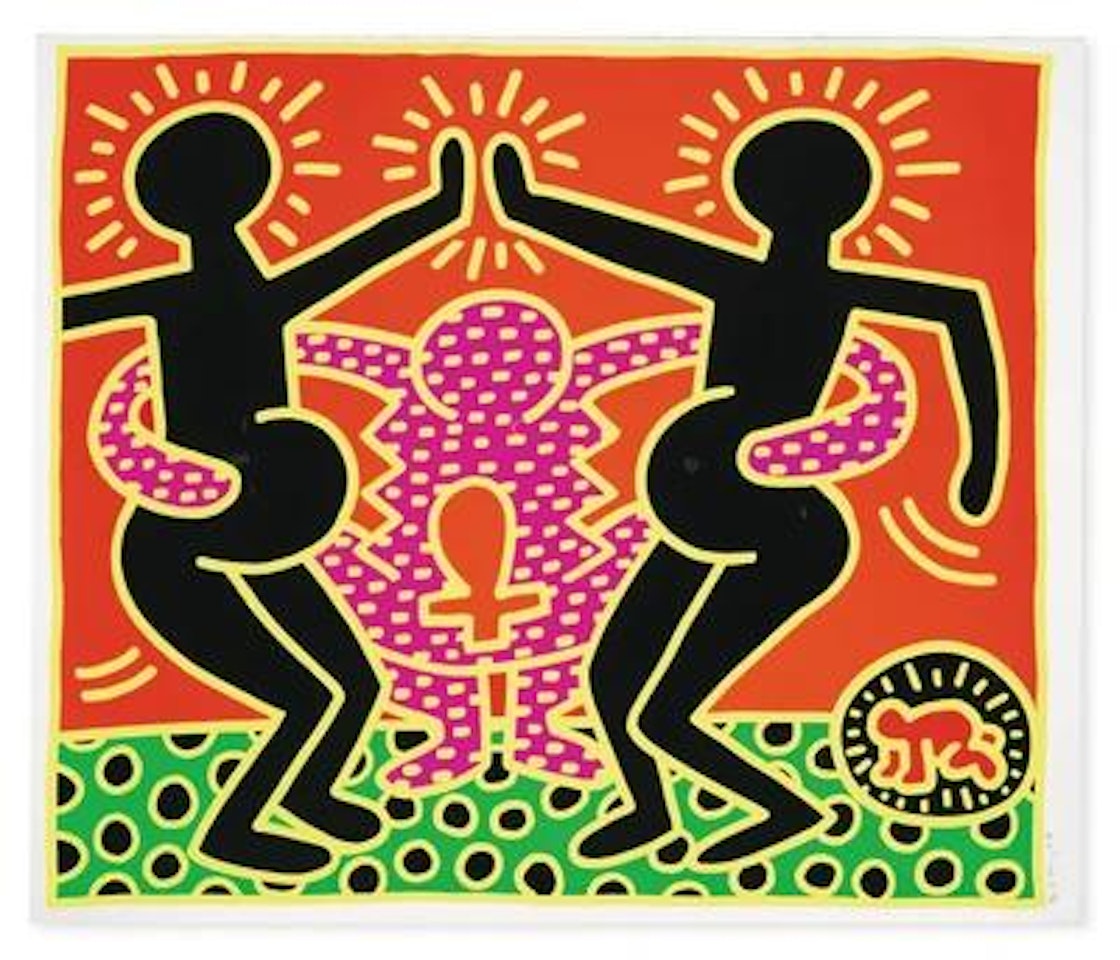 Untitled 4 (from ‘The Fertility Suite") by Keith Haring