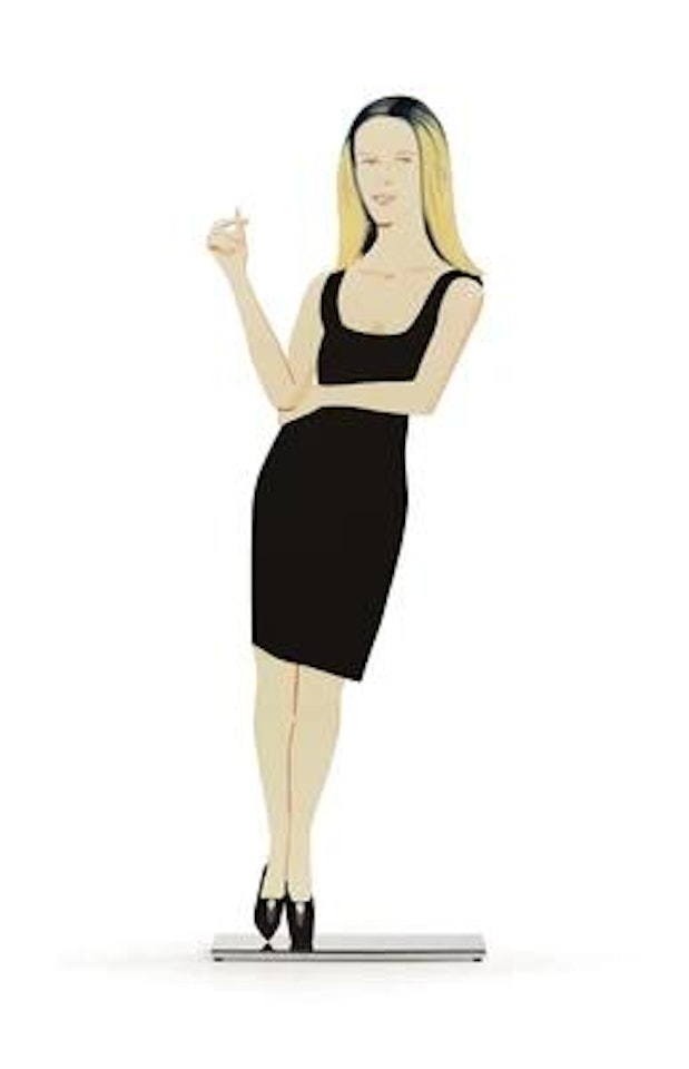 “Black Dress 6 - Yvonne” by Alex Katz