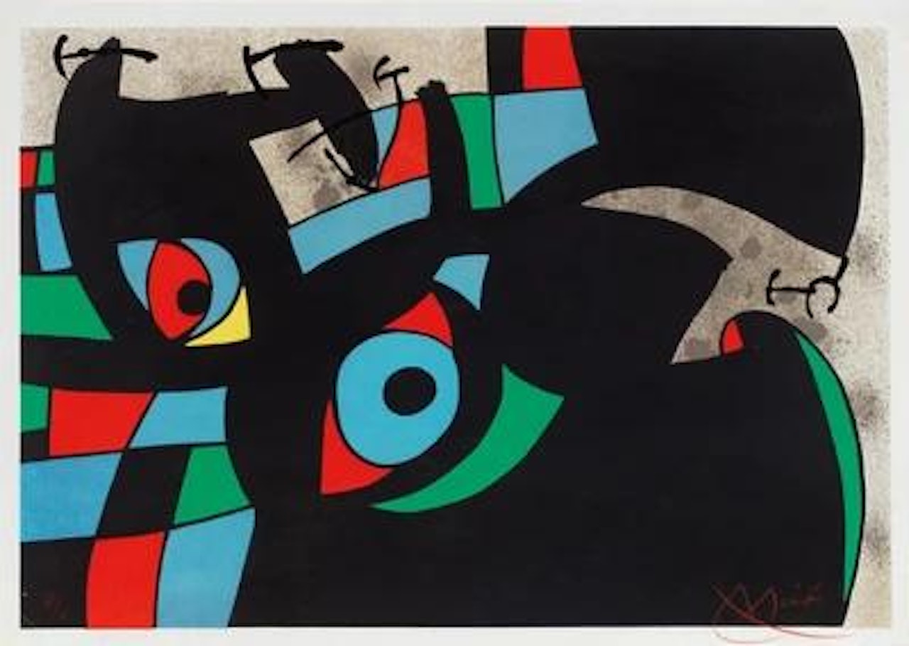 From: “Le Lezard aux Plumes d"Or” by Joan Miró