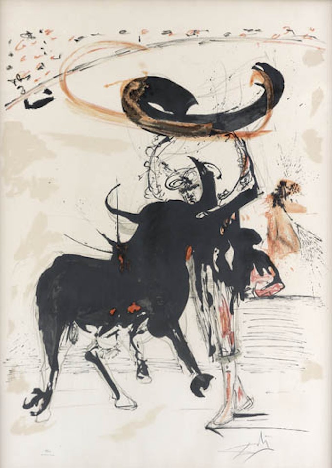 Bullfight No. 2 by Salvador Dali