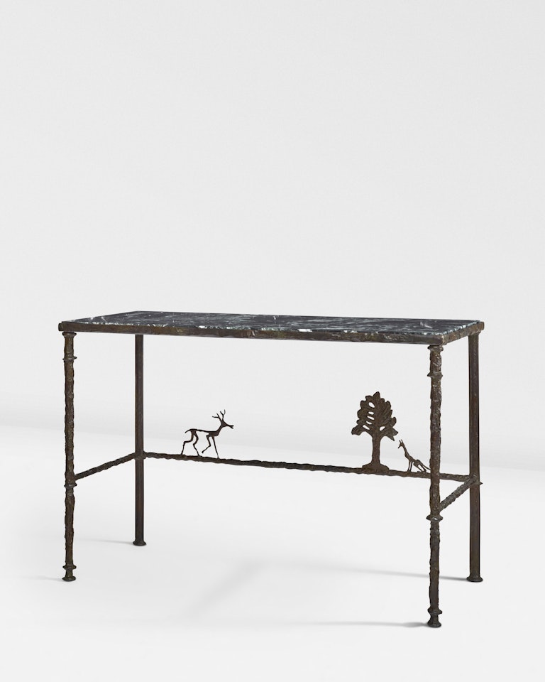 Console ‘Cerf et Renard" by Diego Giacometti