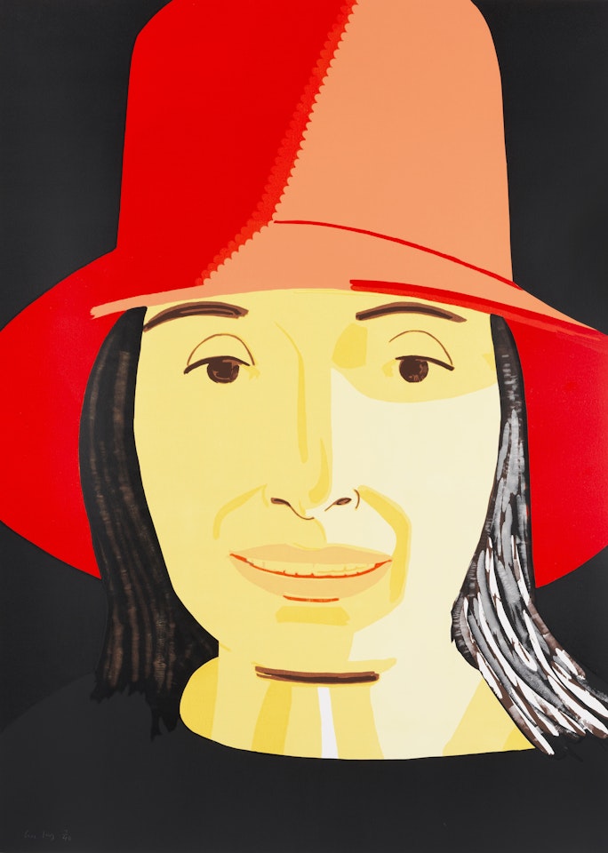 Red Hat Ada by Alex Katz