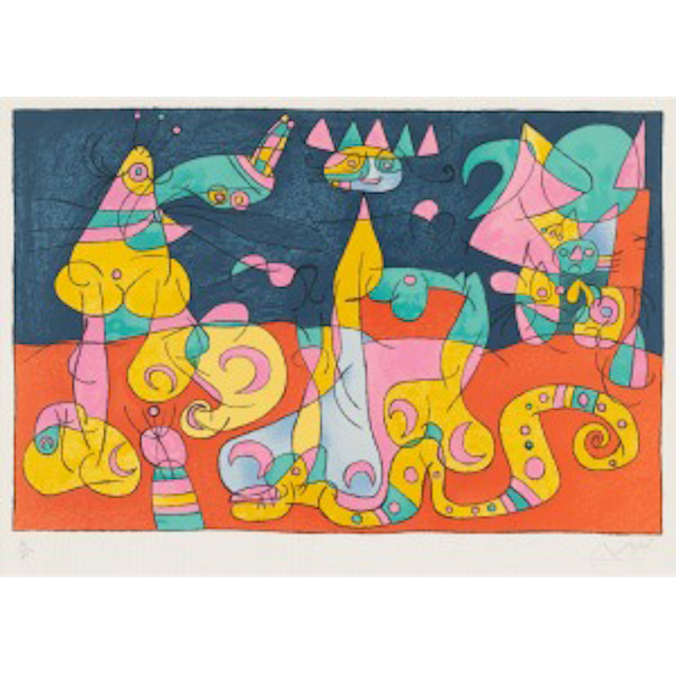 Ubu Roi (Mourlot 403) by Joan Miró