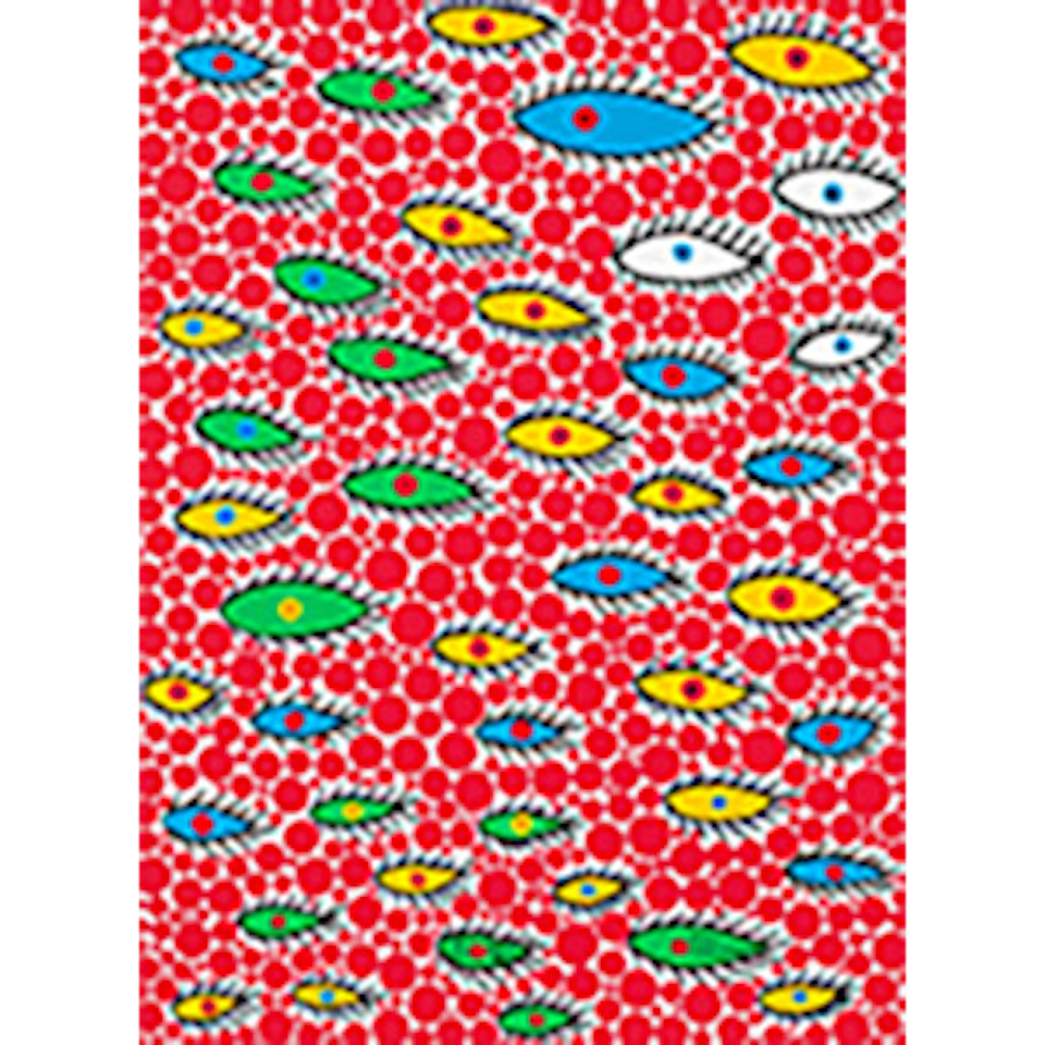 Eyes Flying in the Sky (Kusama 354) by Yayoi Kusama