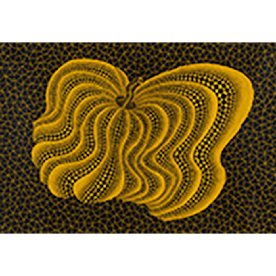 Dancing Pumpkin (YBL) (Kusama 320) by Yayoi Kusama
