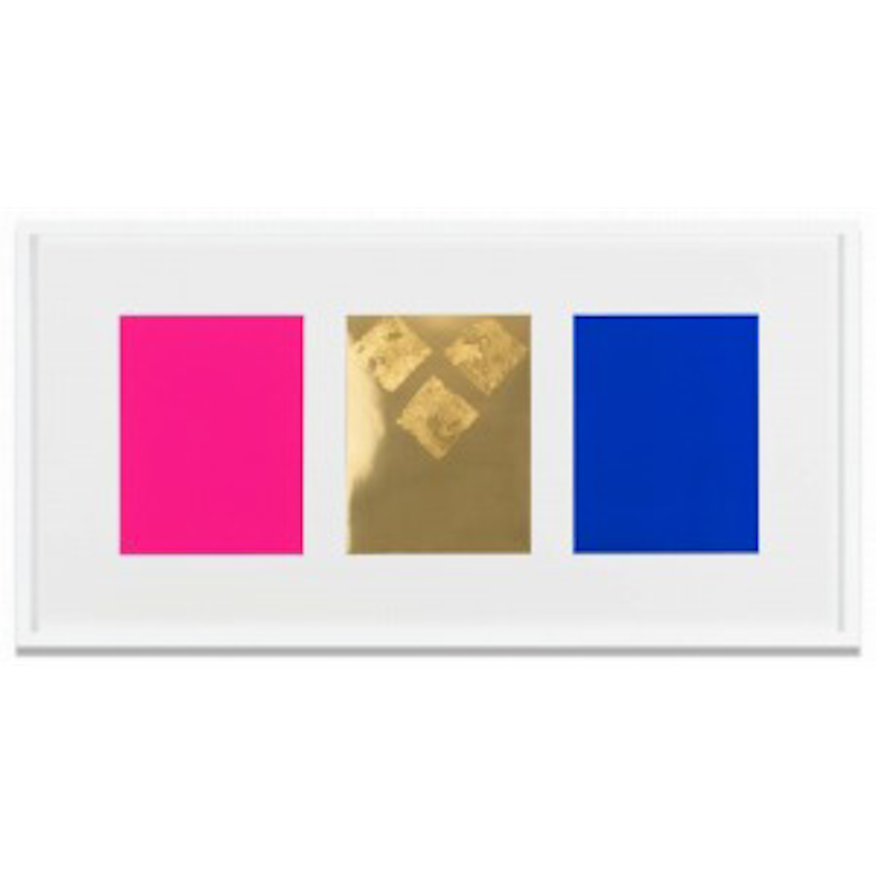 Monochrome and Fire by Yves Klein