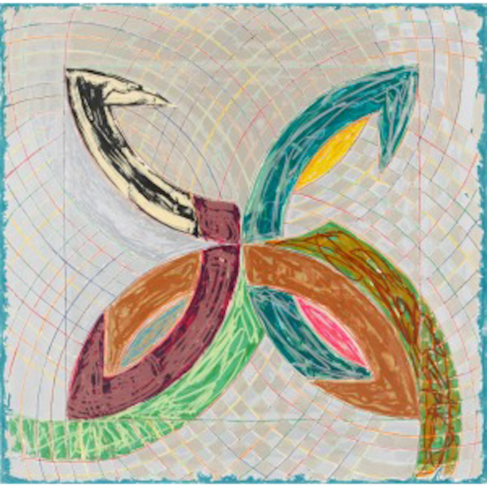 Polar Co-ordinates V (Axsom 123) by Frank Stella