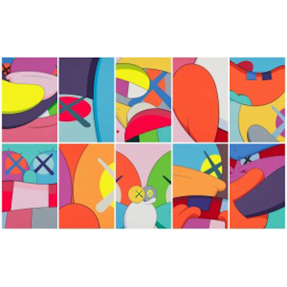 No Reply (Complete set of 10) by Kaws