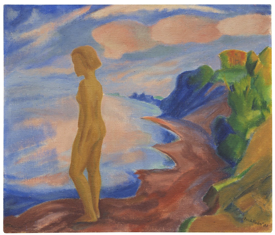 Mädchen am Meer by Erich Heckel