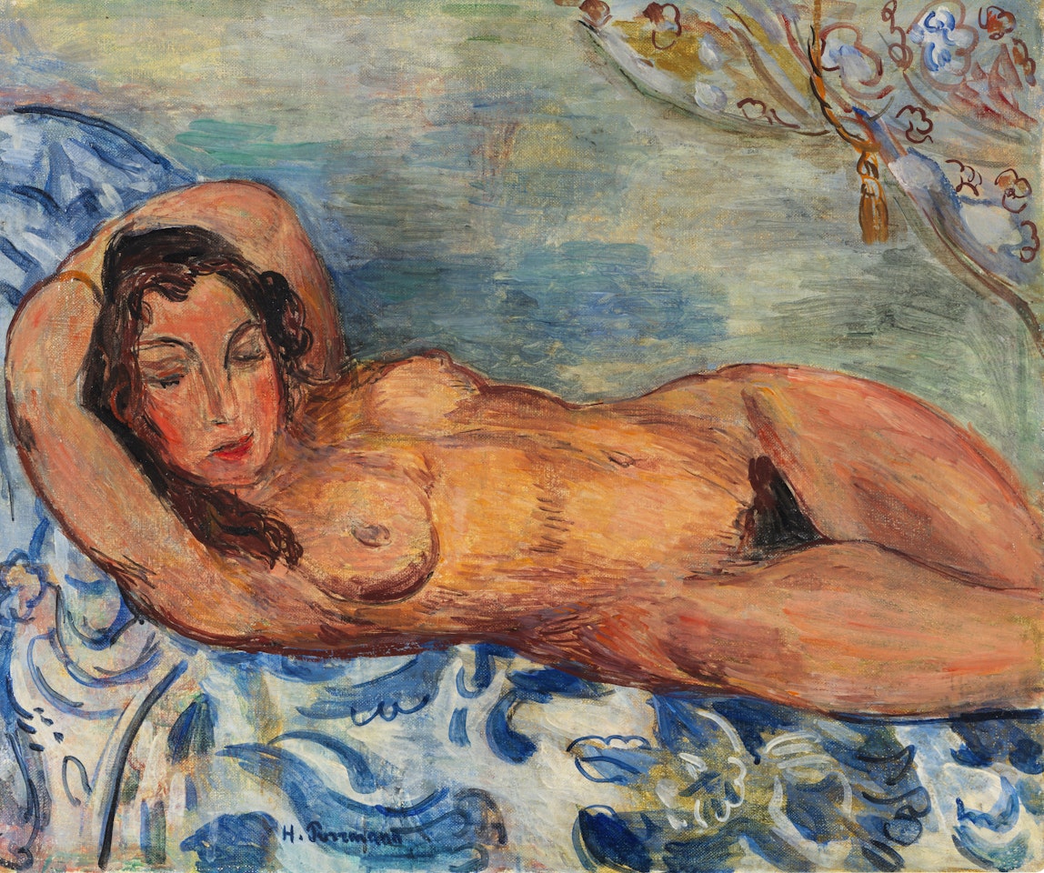 Liegender Akt by Hans Purrmann