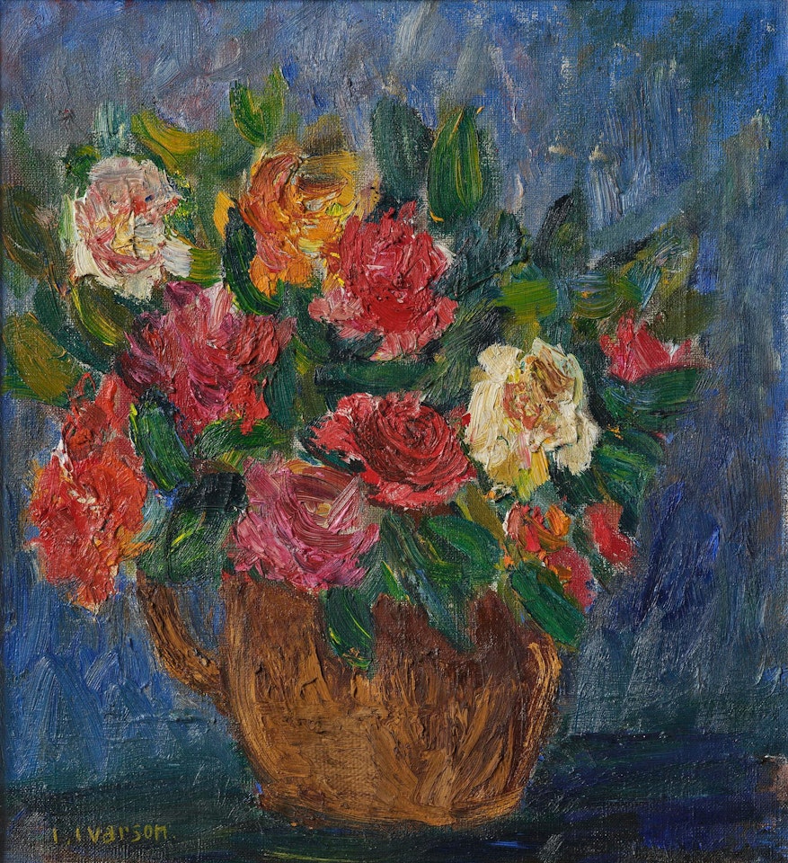 "Rosor i kruka" by Ivan Ivarson