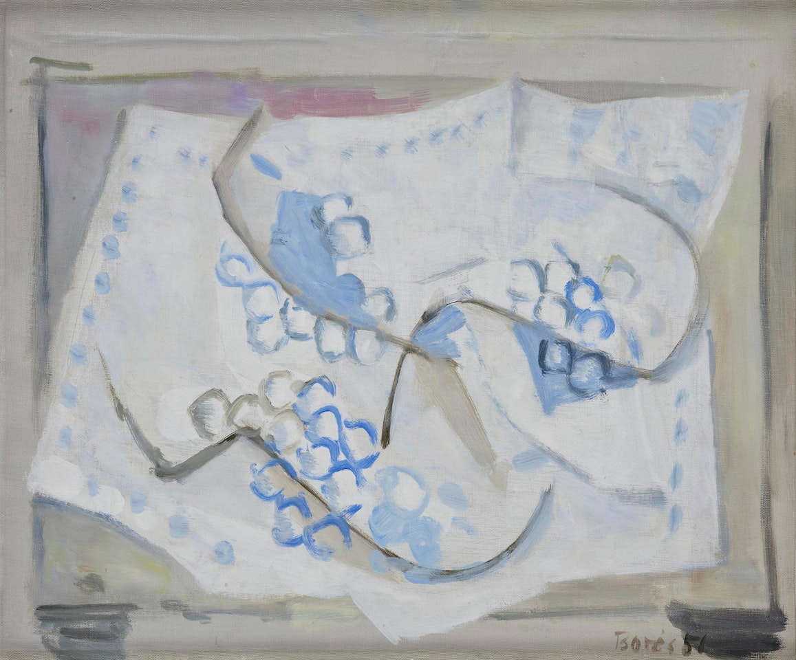“Raisins sur une serviette” by Francisco Bores