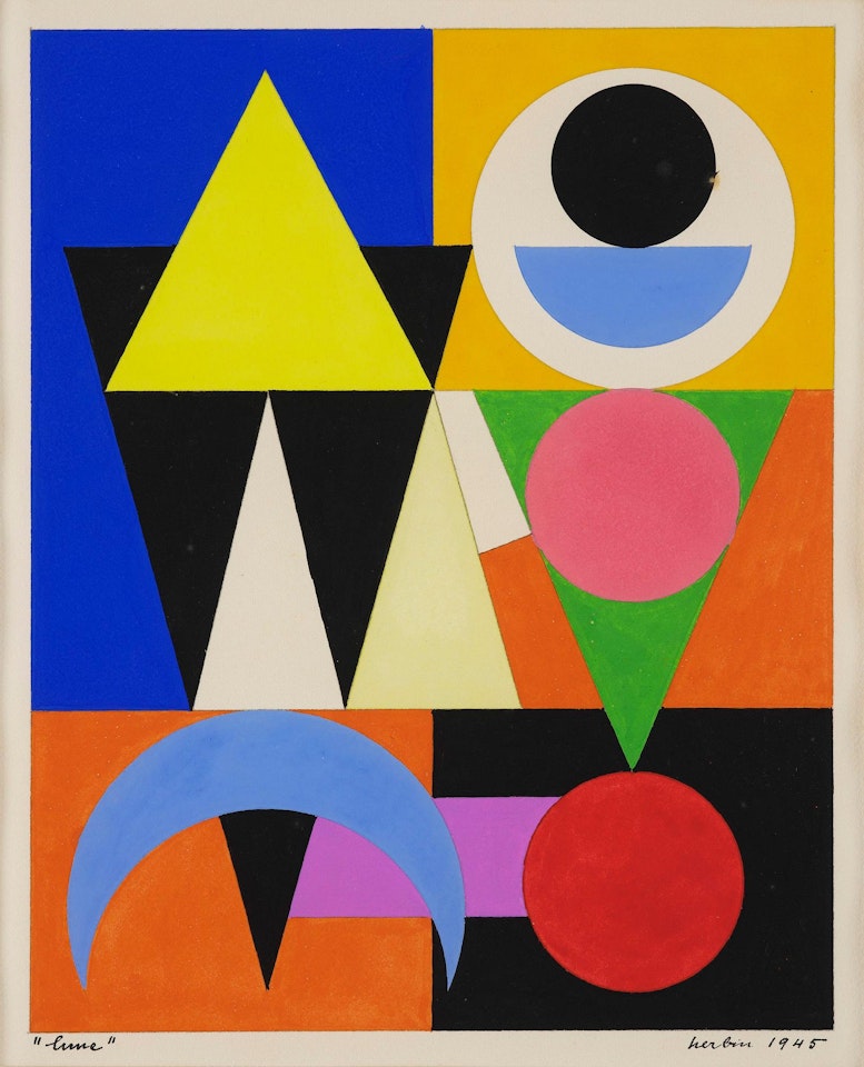 "Lune" by Auguste Herbin