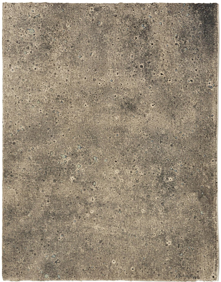 "Empreinte texturologique" by Jean Dubuffet