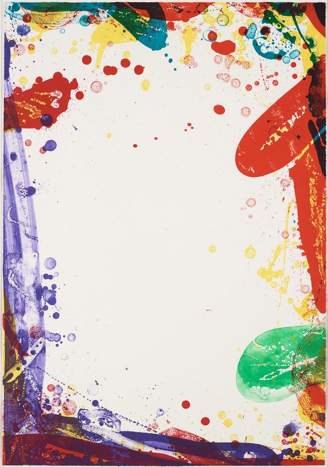 "Seal Sail" by Sam Francis