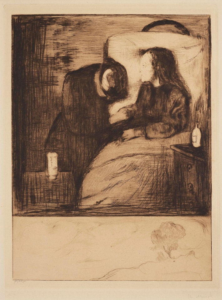 "Det syke barn" / "The Sick Child" by Edvard Munch