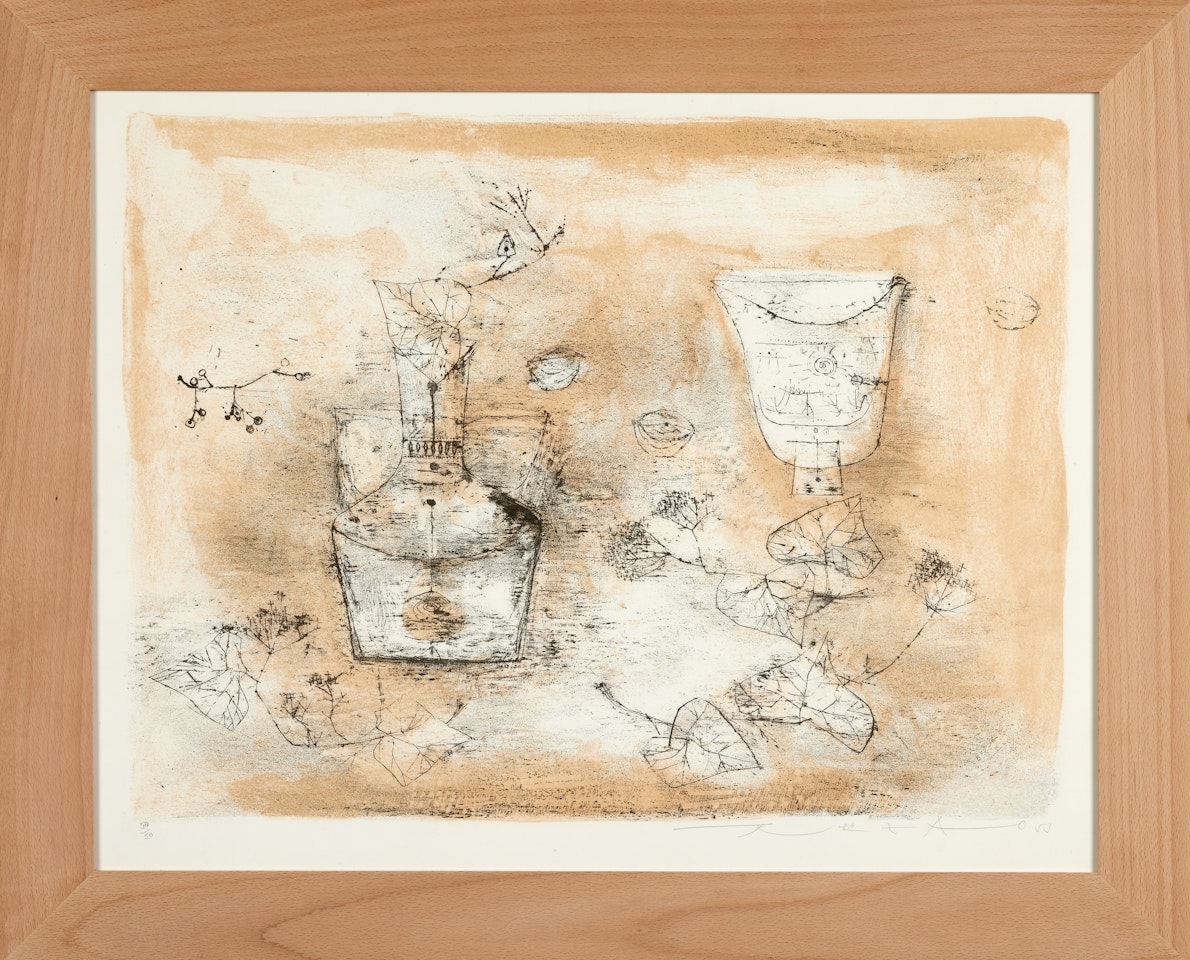 Hortensias; Agerup 82 by Zao Wou-Ki
