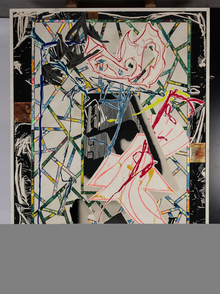 The counterpane by Frank Stella