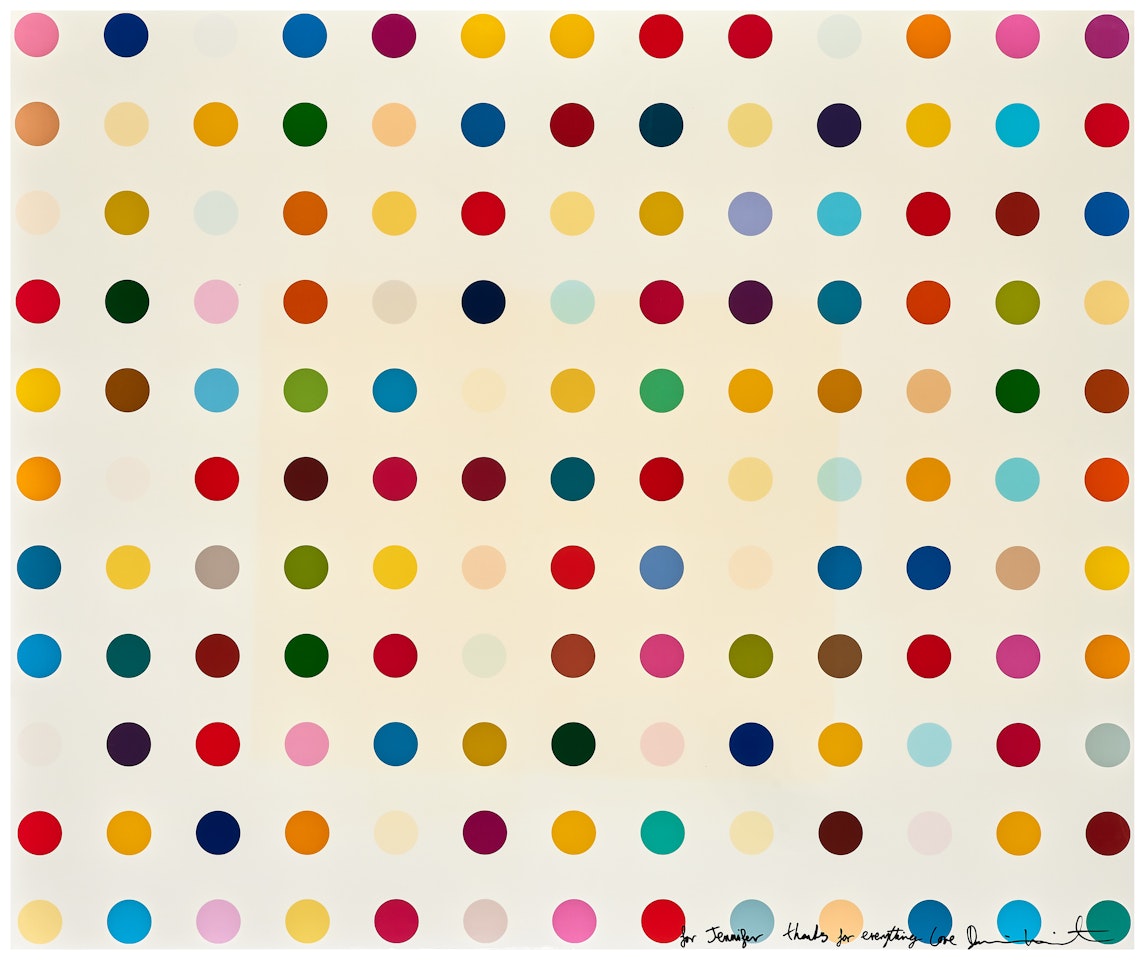 Lysergic Acid Diethylamide (LSD) by Damien Hirst