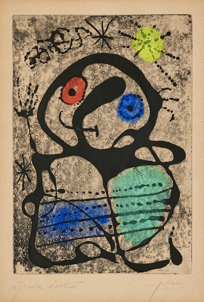 Constellations - André Breton by Joan Miró