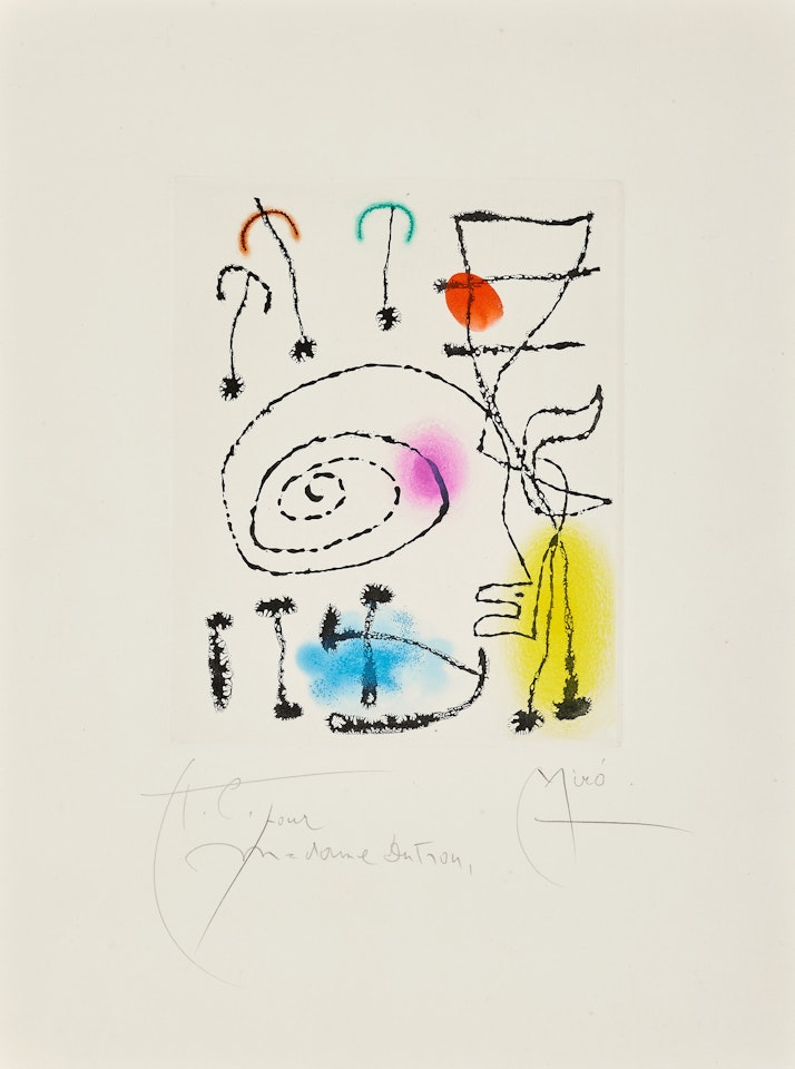 La mesure du temps by Joan Miró