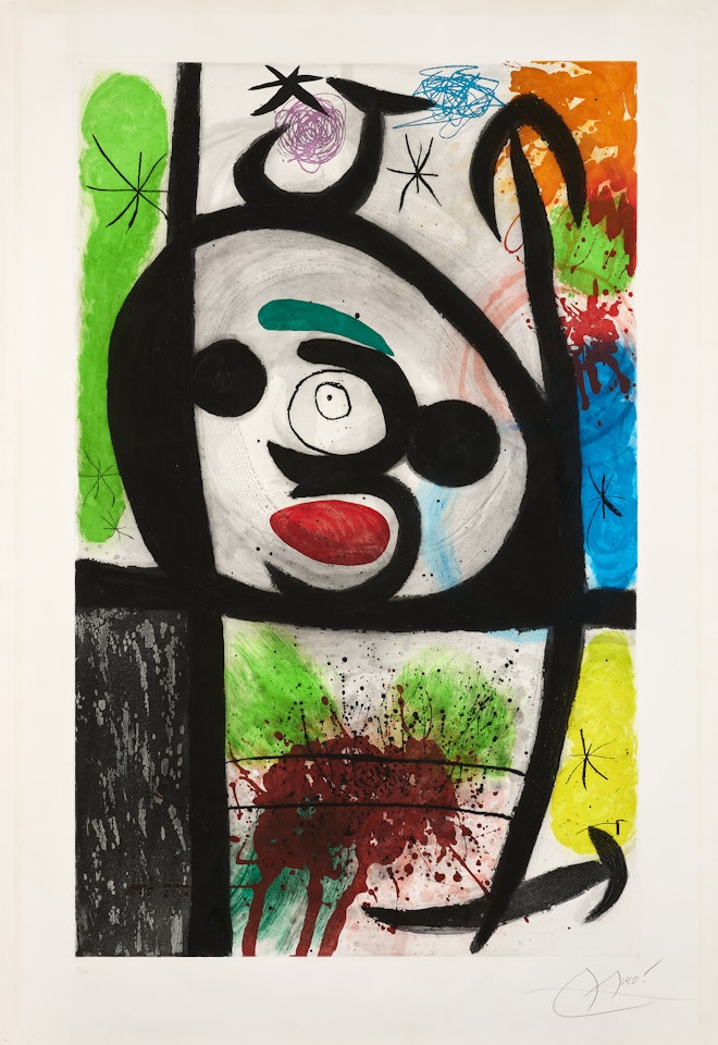 La Femme toupie by Joan Miró