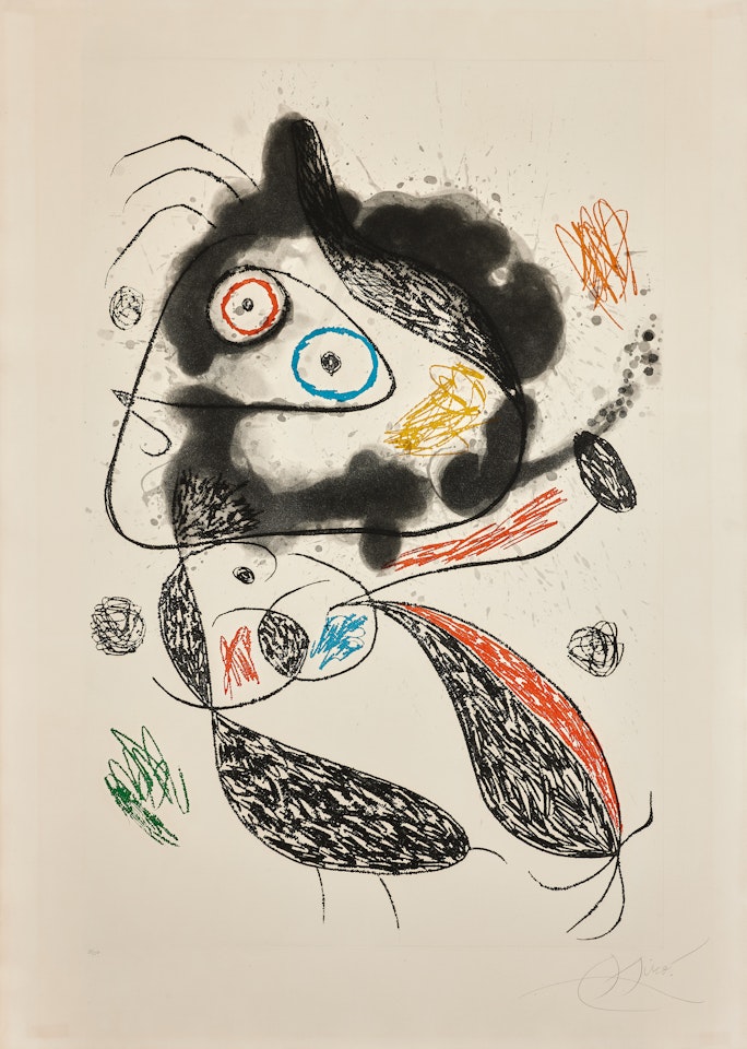 La Fugitive by Joan Miró