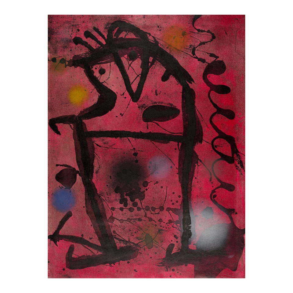 Grans Rupestres VII (Dupin 1059) by Joan Miró