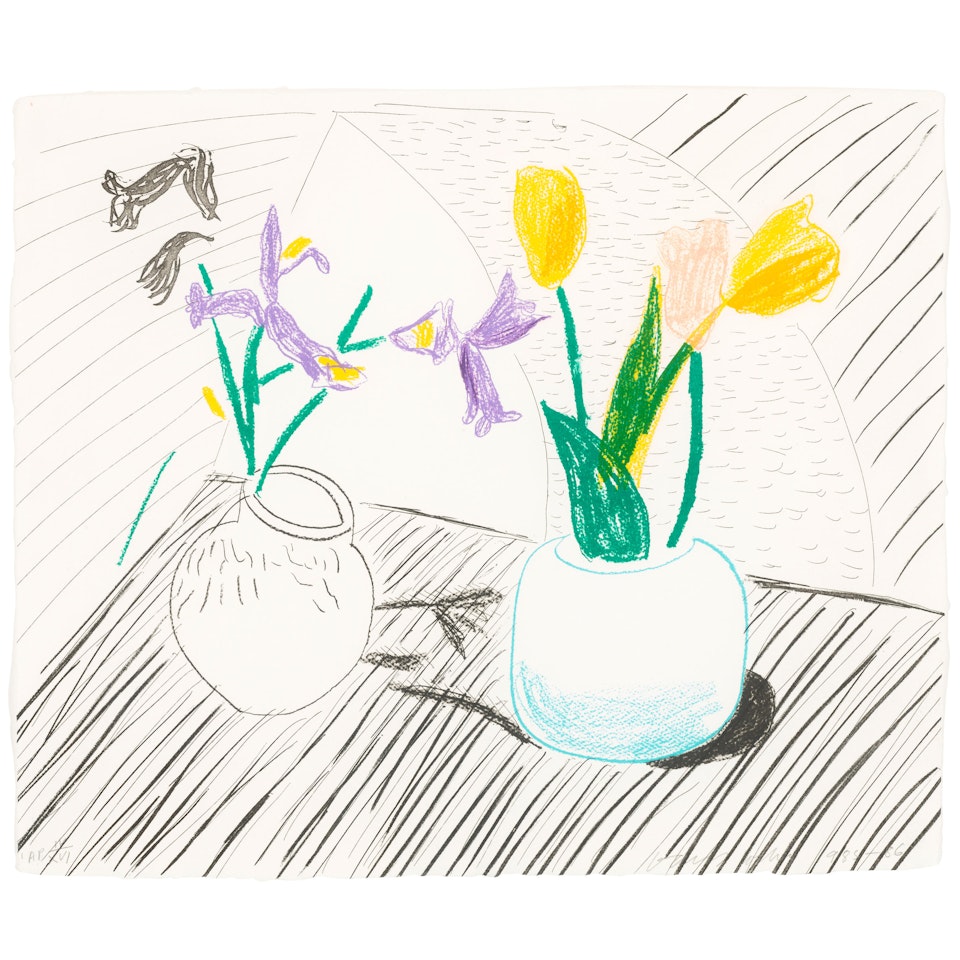 White Porcelain, from Moving Focus (MCAT 285) by David Hockney