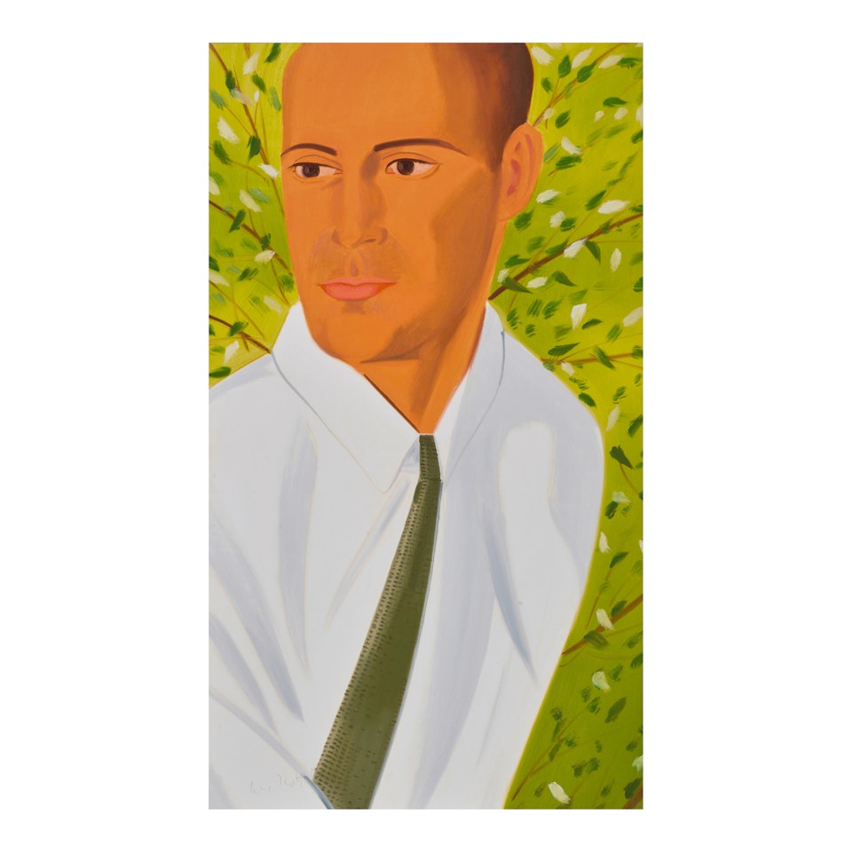 Perry, from White Shirt by Alex Katz