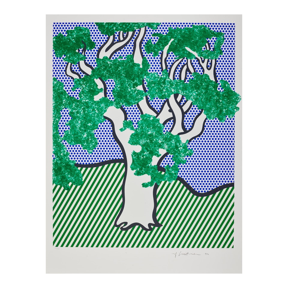 Rain Forest, from Columbus: In Search of a New Tomorrow (Corlett 278) by Roy Lichtenstein