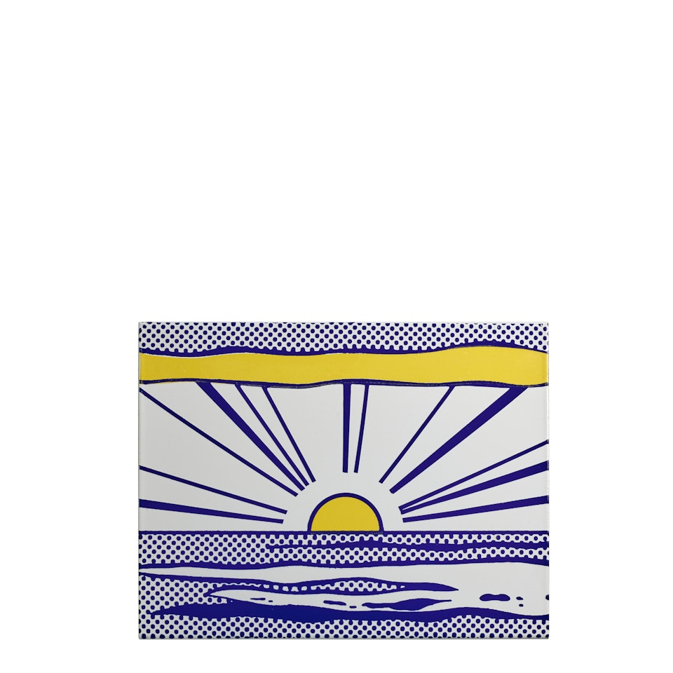 Sunrise, from Seven Objects in a Box (see Corlett p.27) by Roy Lichtenstein
